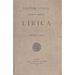 Lirica. A cura di Giuseppe Fatini