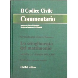 Lo scioglimento del matrimonio. Art. 149 e L. 1° dicembre …