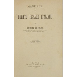 Manuale del diritto penale italiano