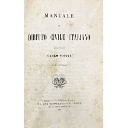 Manuale di diritto civile italiano