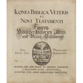 Melchiore Kysel Augustano Icones biblicae veteris et novi testamenti Figuren …