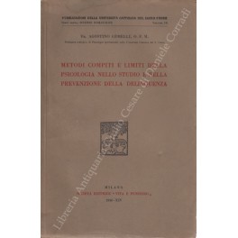 Metodi compiti e limiti della psicologia nello studio e nella …
