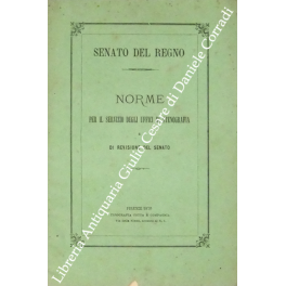 Norme per il servizio degli uffici di stenografia e di …