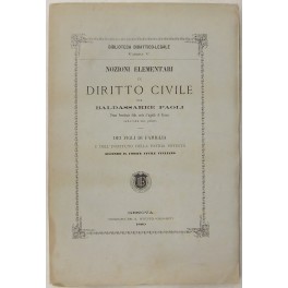 Nozioni elementari di diritto civile. Dei figli di famiglia e …