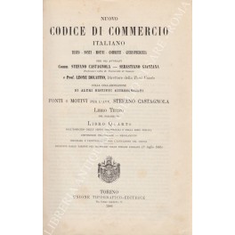 Nuovo Codice di commercio italiano. Testo - Fonti - Motivi …