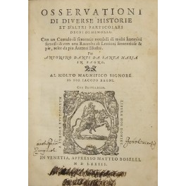 Osservationi di diverse historie et d'altri particolari degni di memoria: …