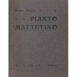 Pianto mattutino. Versi