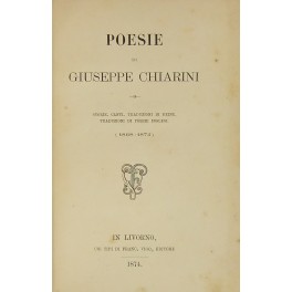 Poesie . Storie, canti, traduzioni di Heine. Traduzioni di poesie …