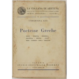 Poetesse greche (Saffo - Corinna - Telesilla - Prassilla - …