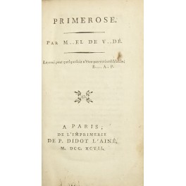 Primerose. Par M.el de V.dé