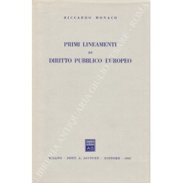 Primi lineamenti di diritto pubblico europeo