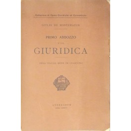 Primo abbozzo d'una giuridica dell'ugual bene di ciascuno