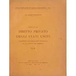 Principi di diritto privato degli Stati Uniti in rapporto alle …