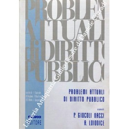 Problemi attuali di diritto pubblico