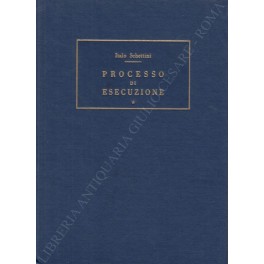 Processo di esecuzione. Parte I - Profili e rilievi - …