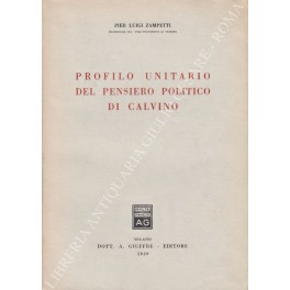 Profilo unitario del pensiero politico di Calvino