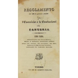 Regolamento del 16 di gennaio 1838 per l'esercizio e le …