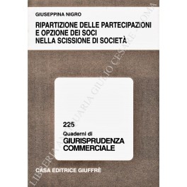 Ripartizione delle partecipazioni e opzione dei soci nella scissione di …