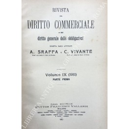 Rivista del Diritto Commerciale e del diritto generale delle obbligazioni. …