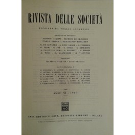 Rivista delle società. Fondata da Tullio Ascarelli. Diretta da: Giuseppe …