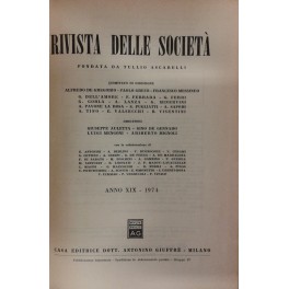 Rivista delle società. Fondata da Tullio Ascarelli. Diretta da: Giuseppe …