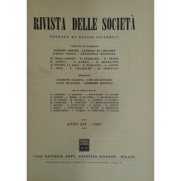 Rivista delle società. Fondata da Tullio Ascarelli. Diretta da: Giuseppe …