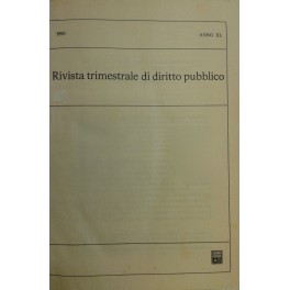 Rivista trimestrale di diritto pubblico. Fondata da Guido Zanobini. Diretta …