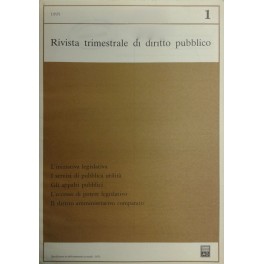 Rivista trimestrale di diritto pubblico. Fondata da Guido Zanobini. Diretta …