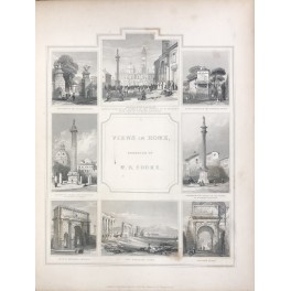 Rome and its surrounding scenery; Illustrated with engravings by W.B. …