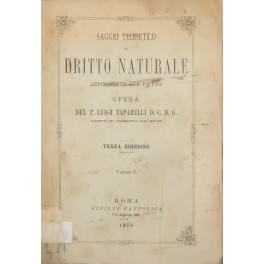 Saggio teoretico di dritto naturale appoggiato sul fatto