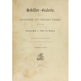 Schiller-Galerie. Charaktere aus Schiller's Werken. Geseichnet von Friedrich Pecht und …