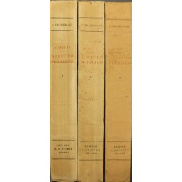 Scritti di diritto pubblico. Raccolti e coordinati da Gino De …
