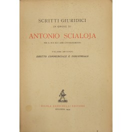 Scritti giuridici in onore di Antonio Scialoja per il suo …