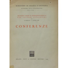 Secondo corso di perfezionamento per Uditori Giudiziari (30 maggio - …