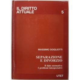 Separazione e divorzio. Il dato normativo. I problemi interpretativi