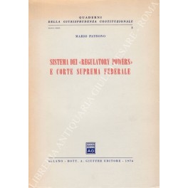 Sistema dei regulatory powers" e Corte Suprema Federale"