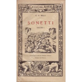Sonetti. Prefazione e note di Giorgio Vigolo. Stampe del Pinelli