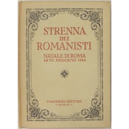 Strenna dei romanisti. Natale di Roma. N. 5 - 1944