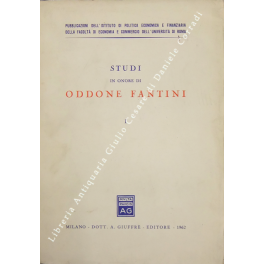 Studi in onore di Oddone Fantini