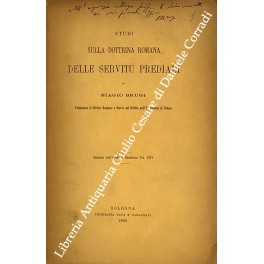 Studi sulla dottrina romana delle servitù prediali
