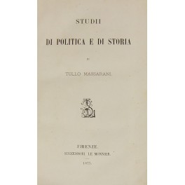 Studii di politica e di storia