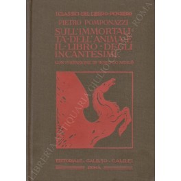 Sull'immortalità dell'anima e il libro degli incantesimi