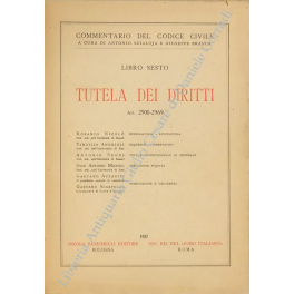 Surrogatoria. Revocatoria (Nicolò). Sequestro conservativo (Andrioli). Tutela giurisdizionale in generale …