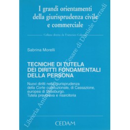 Tecniche di tutela dei diritti fondamentali della persona. Nuovi diritti …