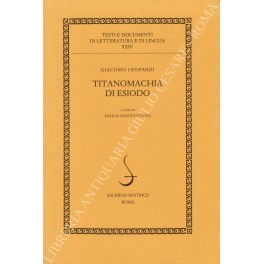 Titanomachia di Esiodo a cura di Paolo Mazzocchini