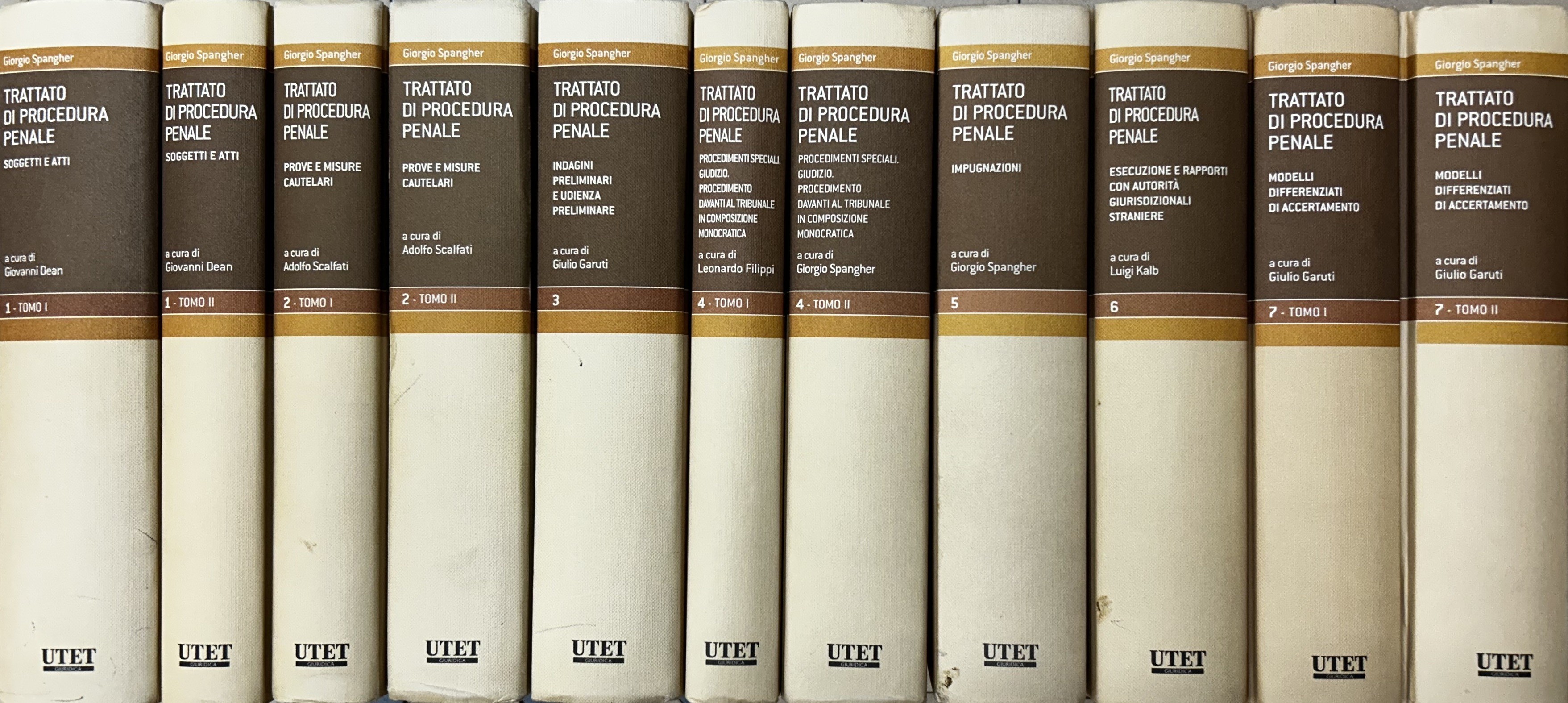 Trattato di procedura penale. Vol. I - Soggetti e atti. …