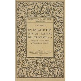 Un galateo femminile italiano del Trecento. (Il Reggimento e Costumi …