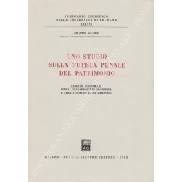 Uno studio sulla tutela penale del patrimonio. Libertà economica, difesa …