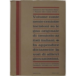 VIII e IX Quaderni Ratta. 103 Xilografie di 38 artisti …