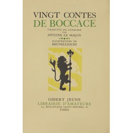 Vingt Contes de Boccace. Traduits de l'italien par Antoine Le …